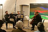 Concert of Compositions by Milan Knížák, 25th September 2004, photo: Lubor Mrázek