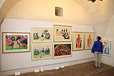 Opening of the exhibitions on HUMOUR IN ART, 5.4.2012 - Gerald Scarfe (b. 1936), Josef Florian Krichbaum (b. 1974), Vladimír Jiránek (b. 1...