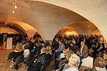Opening of the exhibitions on HUMOUR IN ART, 5.4.2012 - Gerald Scarfe (b. 1936), Josef Florian Krichbaum (b. 1974), Vladimír Jiránek (b. 1...